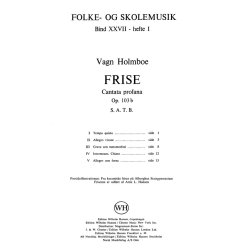 Holmboe Frise: Cantata Profane Op.103b (Wordless) Satb