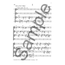 Holmboe Frise: Cantata Profane Op.103b (Wordless) Satb