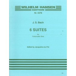 Johan Sebastian Bach: Six Suites For Solo Violoncello