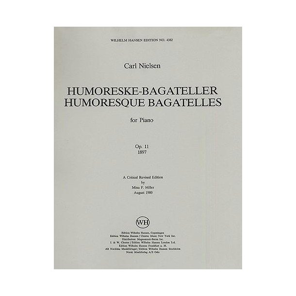 Carl Nielsen: Humoresque Bagatelles Op.11