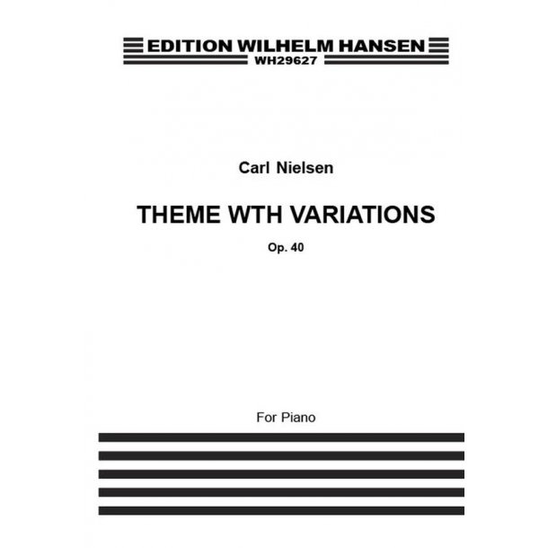 Carl Nielsen: Theme And Variations Op.40