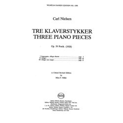 Carl Nielsen: Three Piano Pieces Op.59