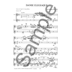 Poul Rovsing Olsen: Danse Elegiaque Op.81 (Flute/Guitar)