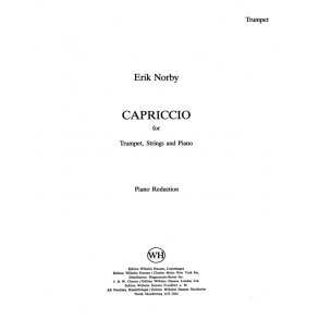 Erik Norby: Capriccio (Solo Part & Piano Reduction)