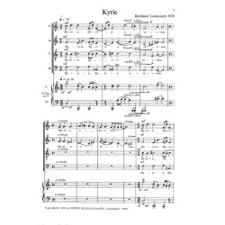 Bernhard Lewkovitch: Messe (Mass) 1978 (Score)