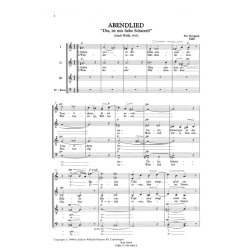 Per Nrgrd: Abendlied Und Mrchenfarben (Score)