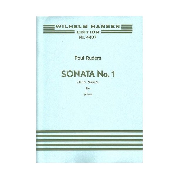 Poul Ruders: Sonata No.1 For Piano- Dante Sonata