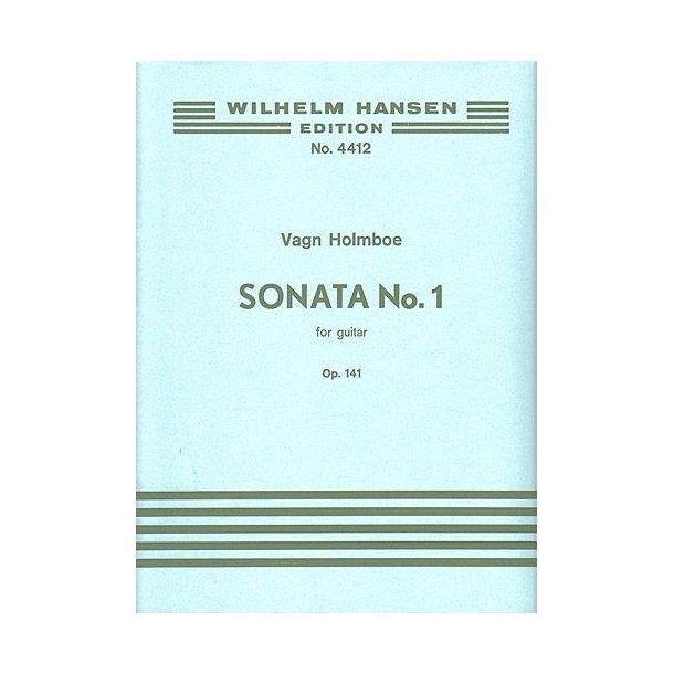 Holmboe Sonata No.1 Op.141 Guitar