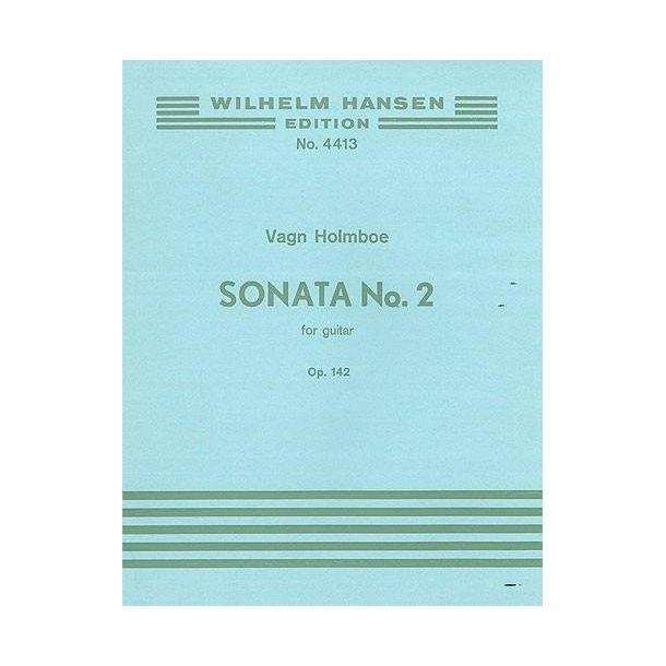 Holmboe Sonata No.2 Op.142 Guitar