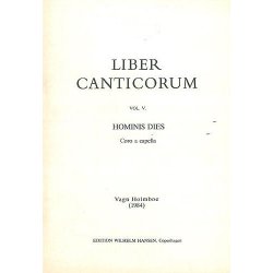 Vagn Holmboe: Hominis Dies Op.158a (Liber Canticorum Va)