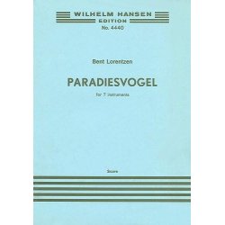 Bent Lorentzen: Paradiesvogal (Score)