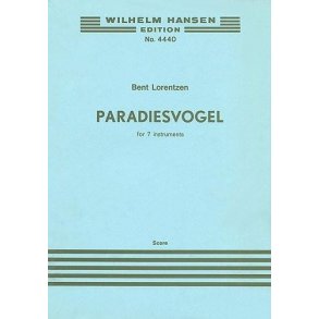 Bent Lorentzen: Paradiesvogal (Score)