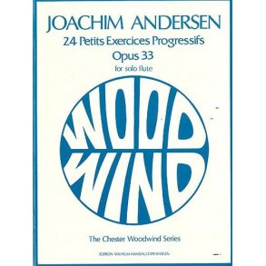 Joachim Andersen: 24 Petits Exercises For Flute Op.33