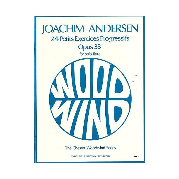 Joachim Andersen: 24 Petits Exercises For Flute Op.33