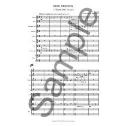 Per N&oslash;rg&aring;rd/S&oslash;ren Birch (Arr.): Nine Friends - Arranged for Nine Instruments (Score)
