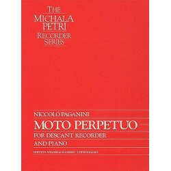 Niccolo Paganini: Moto Perpetuo  (Recorder)