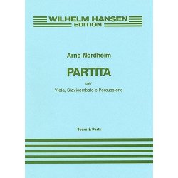 Arne Nordheim: Partita (Score/Parts)