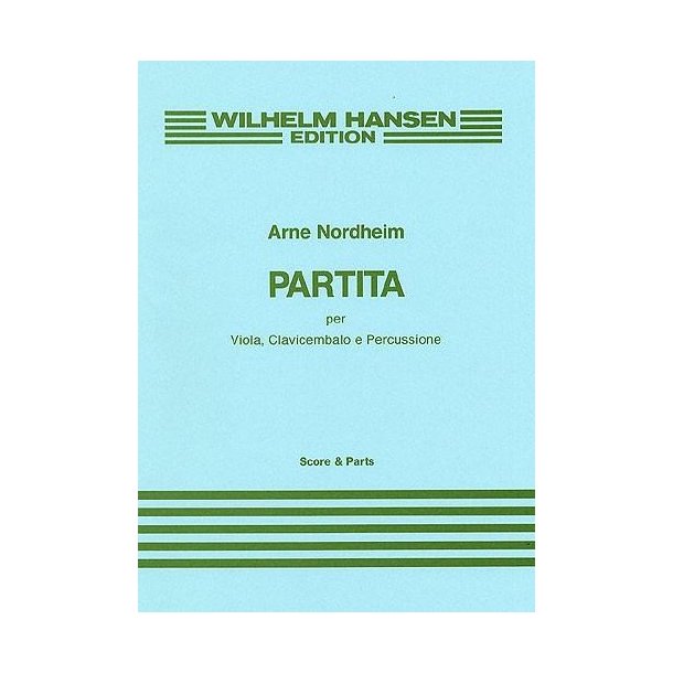 Arne Nordheim: Partita (Score/Parts)