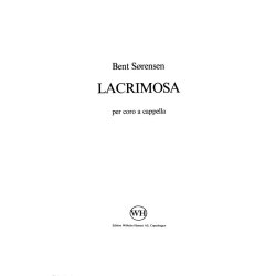 Bent Srensen: Lacrimosa