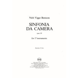Niels Viggo Bentzon: Sinfonia Da Camera Op.139 (Score)