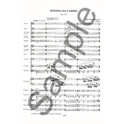 Niels Viggo Bentzon: Sinfonia Da Camera Op.139 (Score)