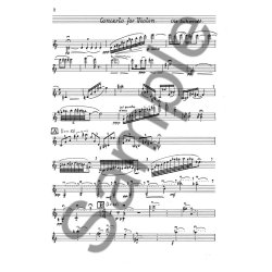 Ole Schmidt: Violin Concerto (Solo Violin Part)