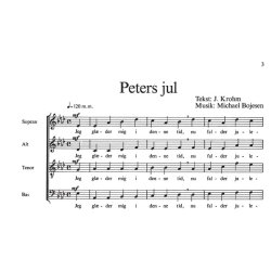 Michael Bojesen: Julekr&aelig;s (SATB)