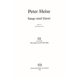 Peter Heise: Sange Med Klaver 3