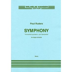 Poul Ruders: Symphony No.1 (Score)