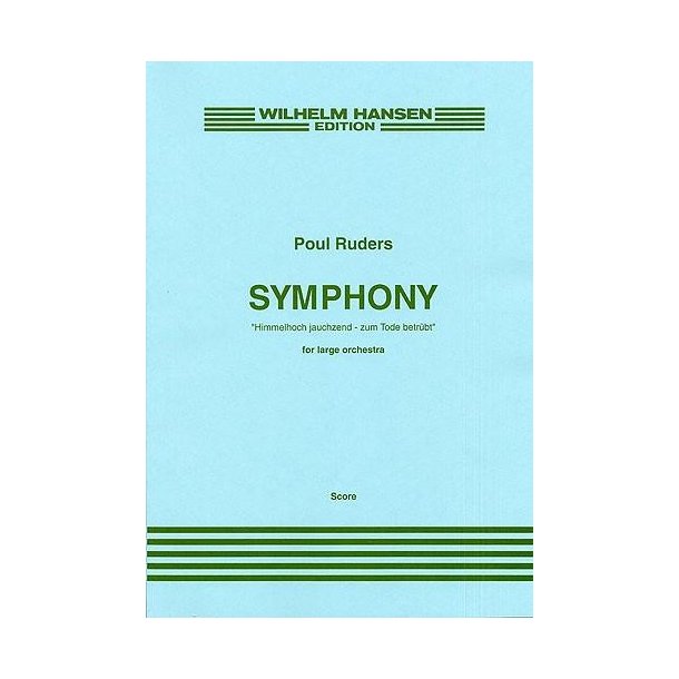 Poul Ruders: Symphony No.1 (Score)