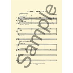Bent Srensen: Funeral Procession (Score)