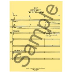 Bent Srensen: Deserted Churchyards (Score)