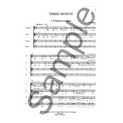 Poul Ruders: Three Motets For Mixed Chorus