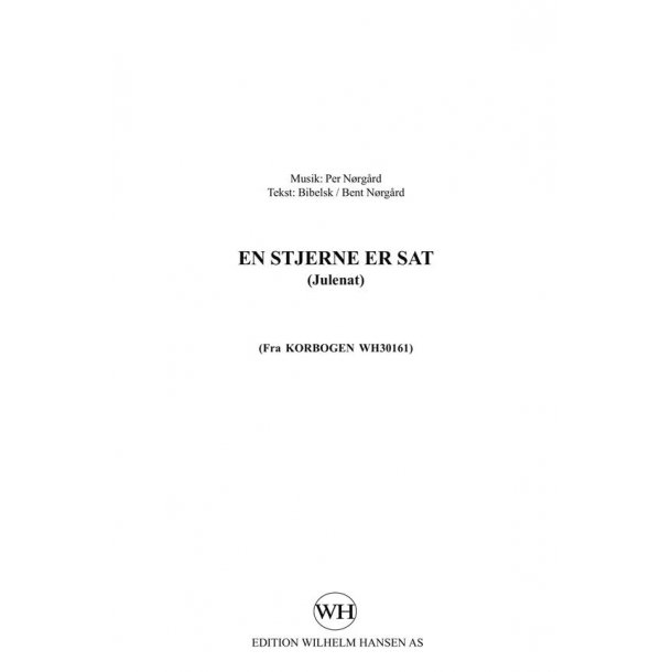 En Stjerne Er Sat - Julenat