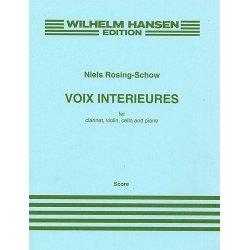 Niels Rosing-Schow: Voix Interieures (Score)