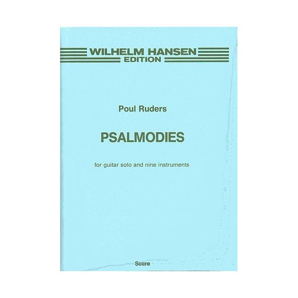 Poul Ruders: Psalmodies (Full Score)