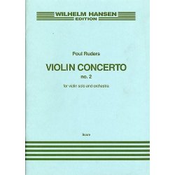 Poul Ruders: Violin Concerto No.2 (Score)