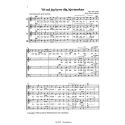 Rued Langgaard: Tre Rosengrdsviser (SATB)
