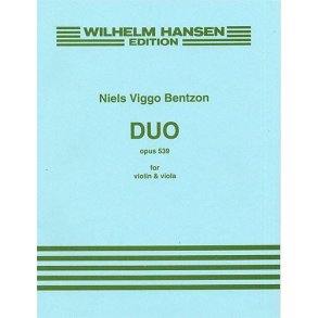 Niels Viggo Bentzon: Duo For Violin And Viola Op.539