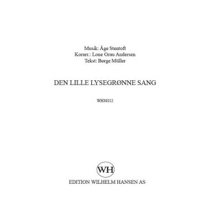Den Lille Lysegronne Sang