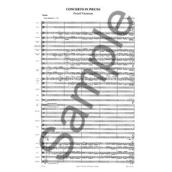 Poul Ruders: Concerto In Pieces (Purcell Variations) Score
