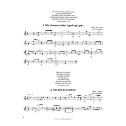 Nils Espersen: 32 Danske rstidssange (Guitar)