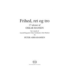 Frihed, Ret Og Tro