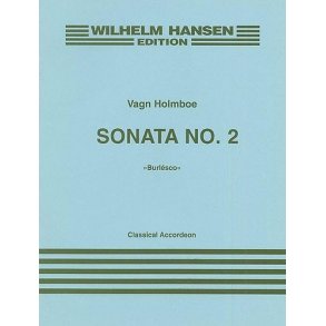 Vagn Holmboe: Sonata No.2 For Classical Accordeon Op.179a