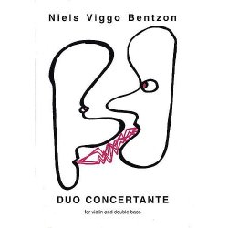 Niels Viggo Bentzon: Duo Concertante For Violin And Double Bass Op.531