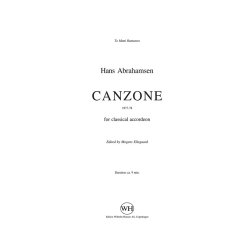 Hans Abrahamsen: Canzone