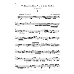 Vagn Holmboe: Parlare Del Piu E Del Meno (guitar solo)