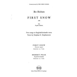Bo Holten: First Snow