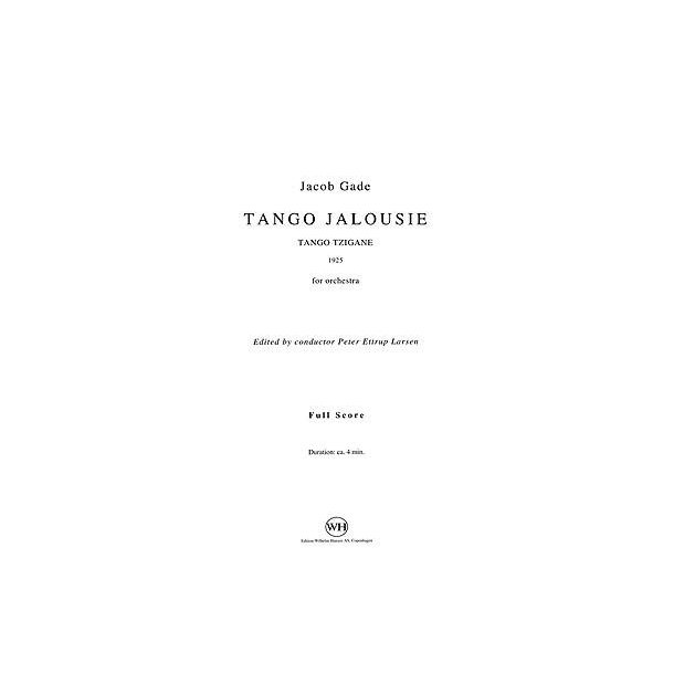 Jacob Gade: Tango Jalousie (Score)