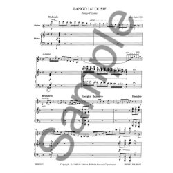 Jacob Gade: Tango Jalousie (Violin/Piano)